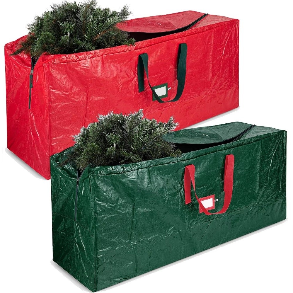 Christmas Tree Artificial - Faltbare Weihnachtsbaum-Aufbewahrungstasche, wasserdicht, strapazierfähig, Weihnachtsmöbel-Organizer, Heim-Organizer