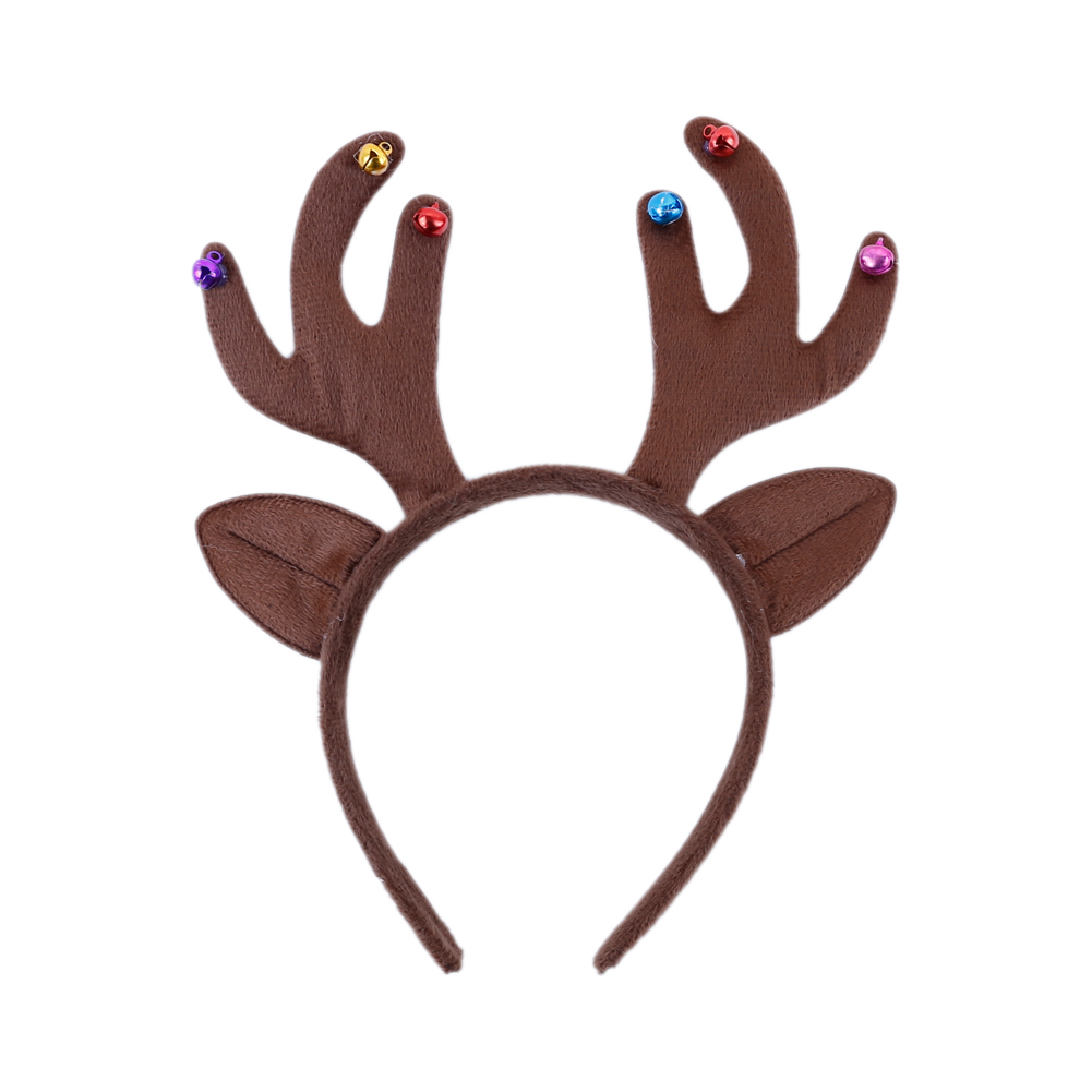 Reindeer Antlers Headband - Weihnachten Elch Glitter Hirschgeweih Stirnband Party