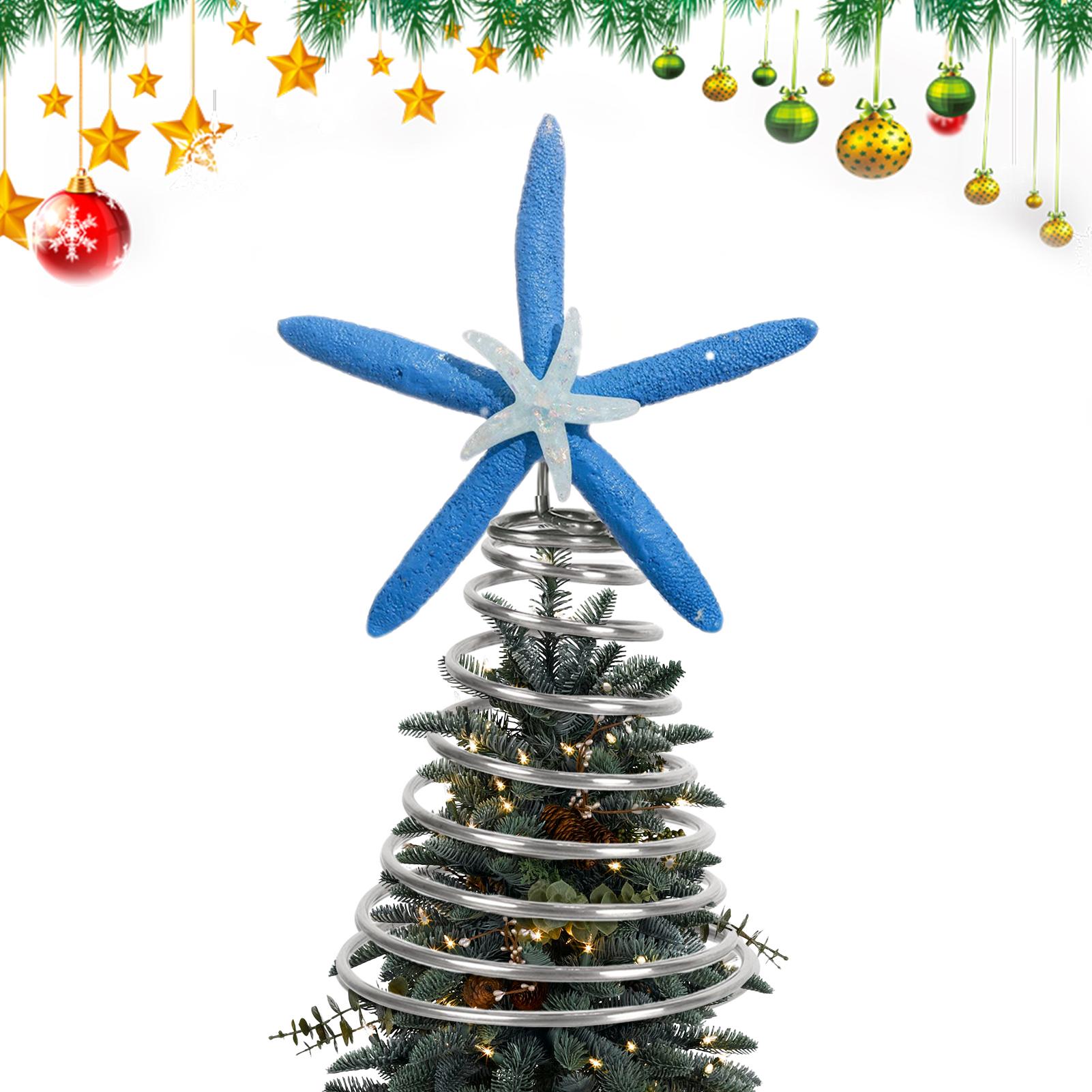 Star Tree Topper - Weihnachtsbaumspitze, Stern, kreativer Weihnachtsbaum, Dekoration, Requisiten,