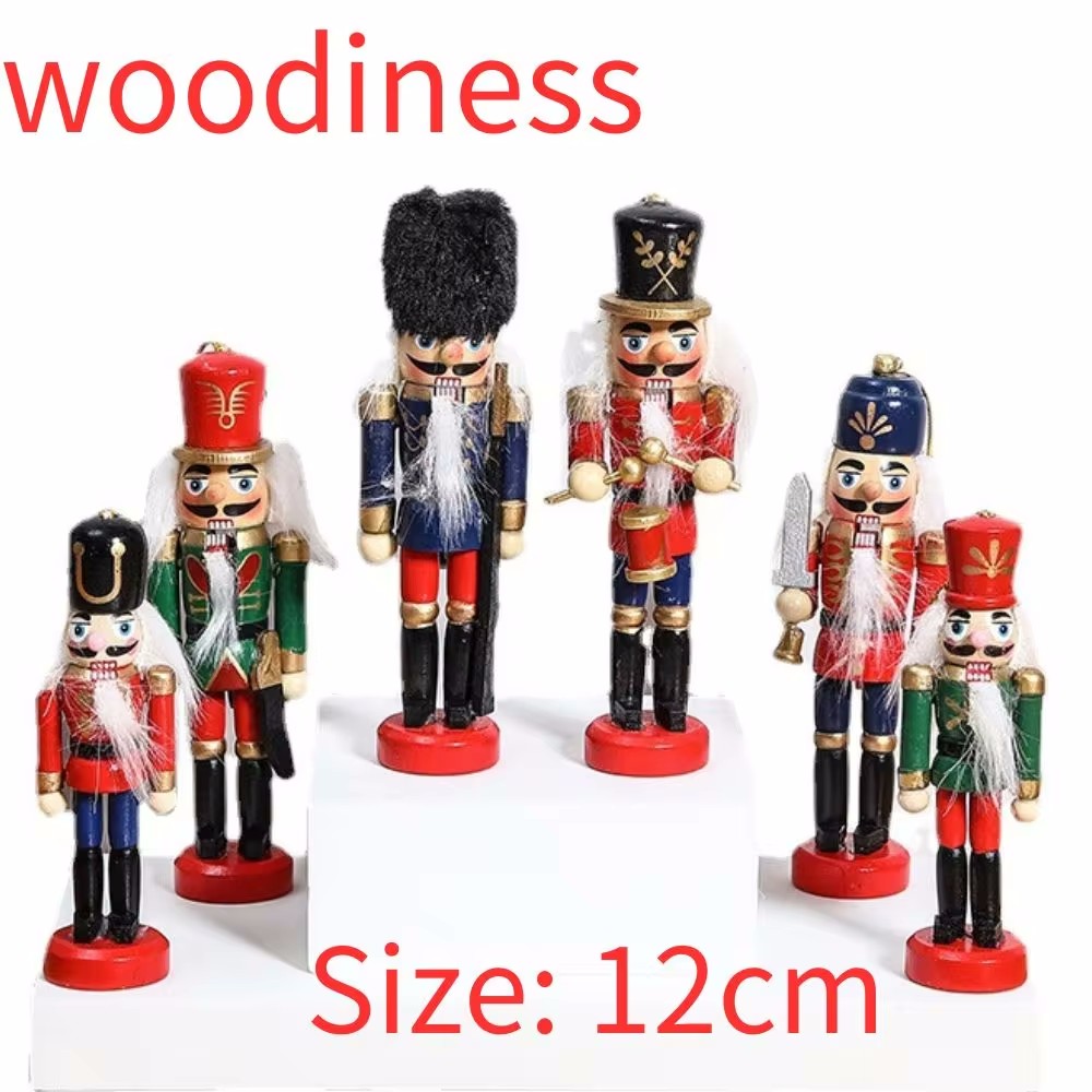 Nutcracker Figurine - 12/14cm Nussknacker Miniaturen rosa Serie Nussknacker