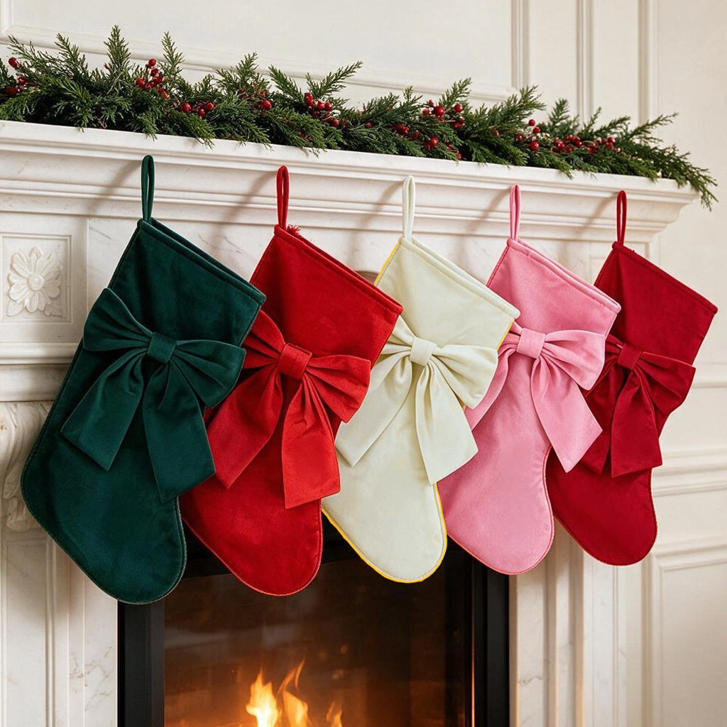 1 Stück Weihnachtsstrümpfe, Ge – Christmas Stocking Hanging Bewertung und Preis
