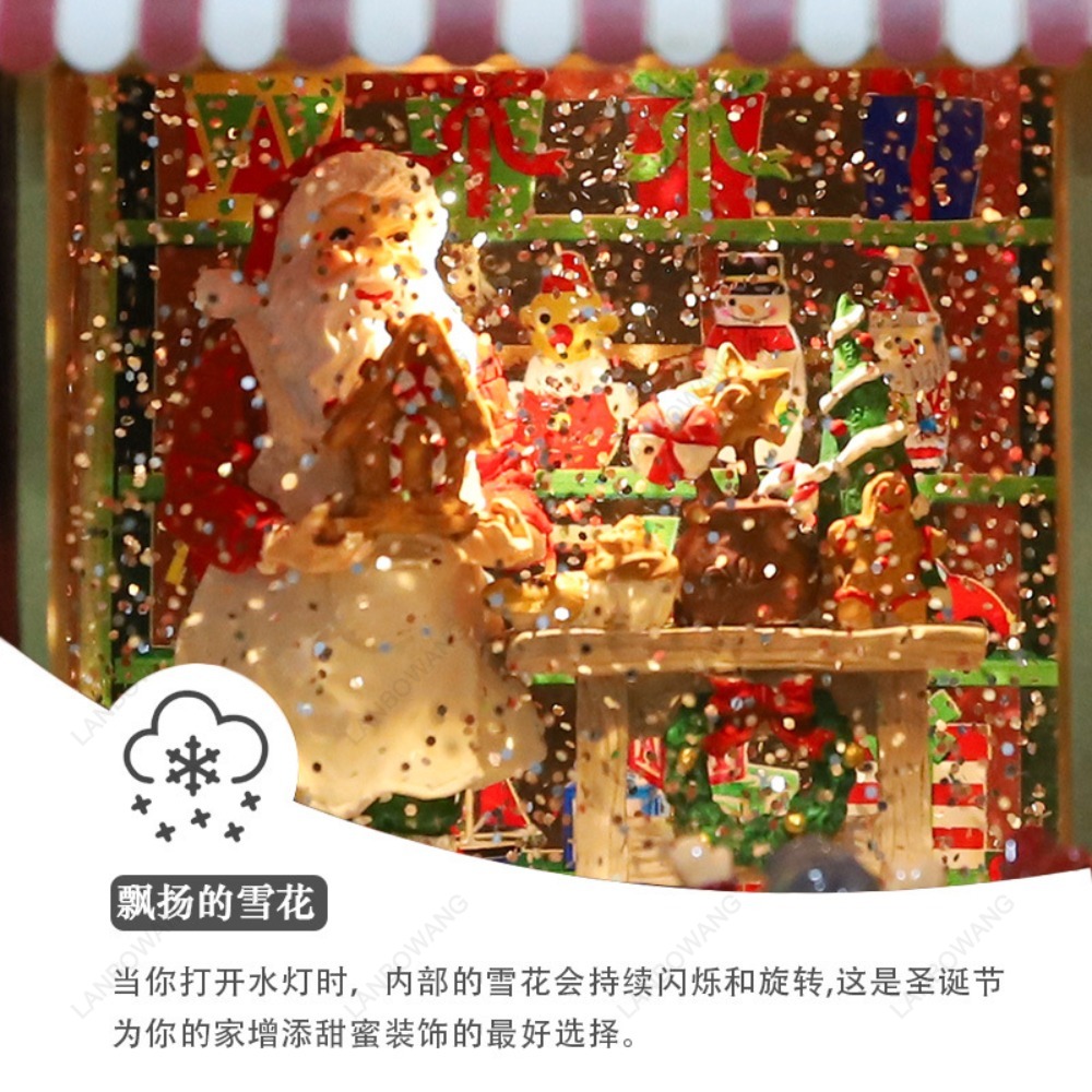 Weihnachtliche automatische Sc – Snow Globe Musical Bewertung und Preis