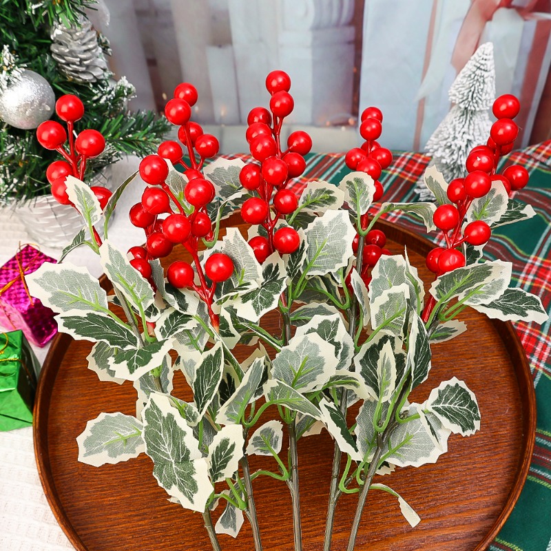 45 cm künstliche rote Beerenpf – Christmas Wreath Fake Bewertung und Preis
