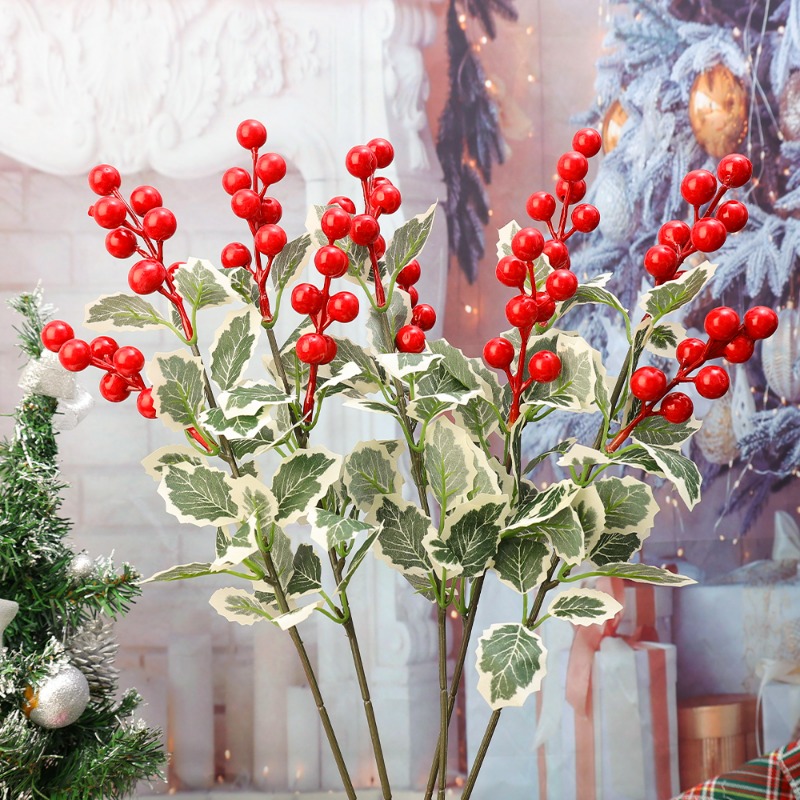45 cm künstliche rote Beerenpf – Christmas Wreath Fake Bewertung und Preis