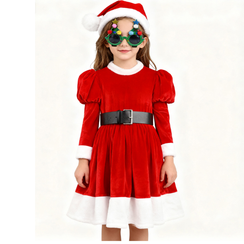 4PCS Santa Claus Cosplay Kostü – Elf Costume Christmas Bewertung und Preis