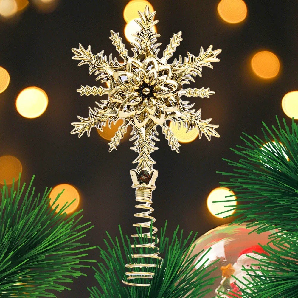Goldene Weihnachtsbaumspitze m – Star Tree Topper Bewertung und Preis