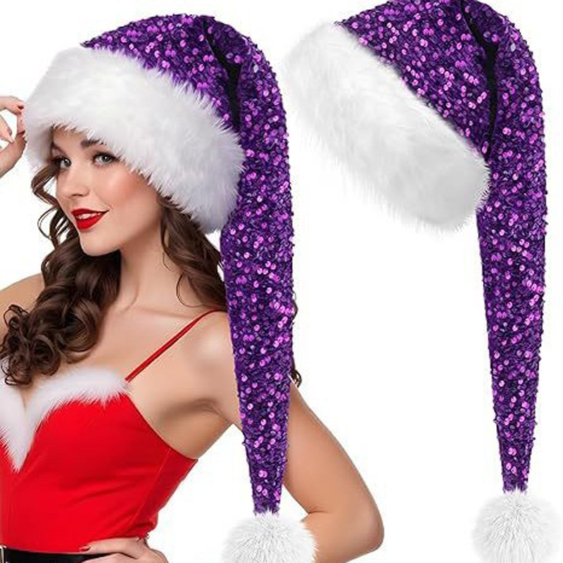 Unisex Weihnachts-Paillettenhu – Santa Hat Plush Bewertung und Preis