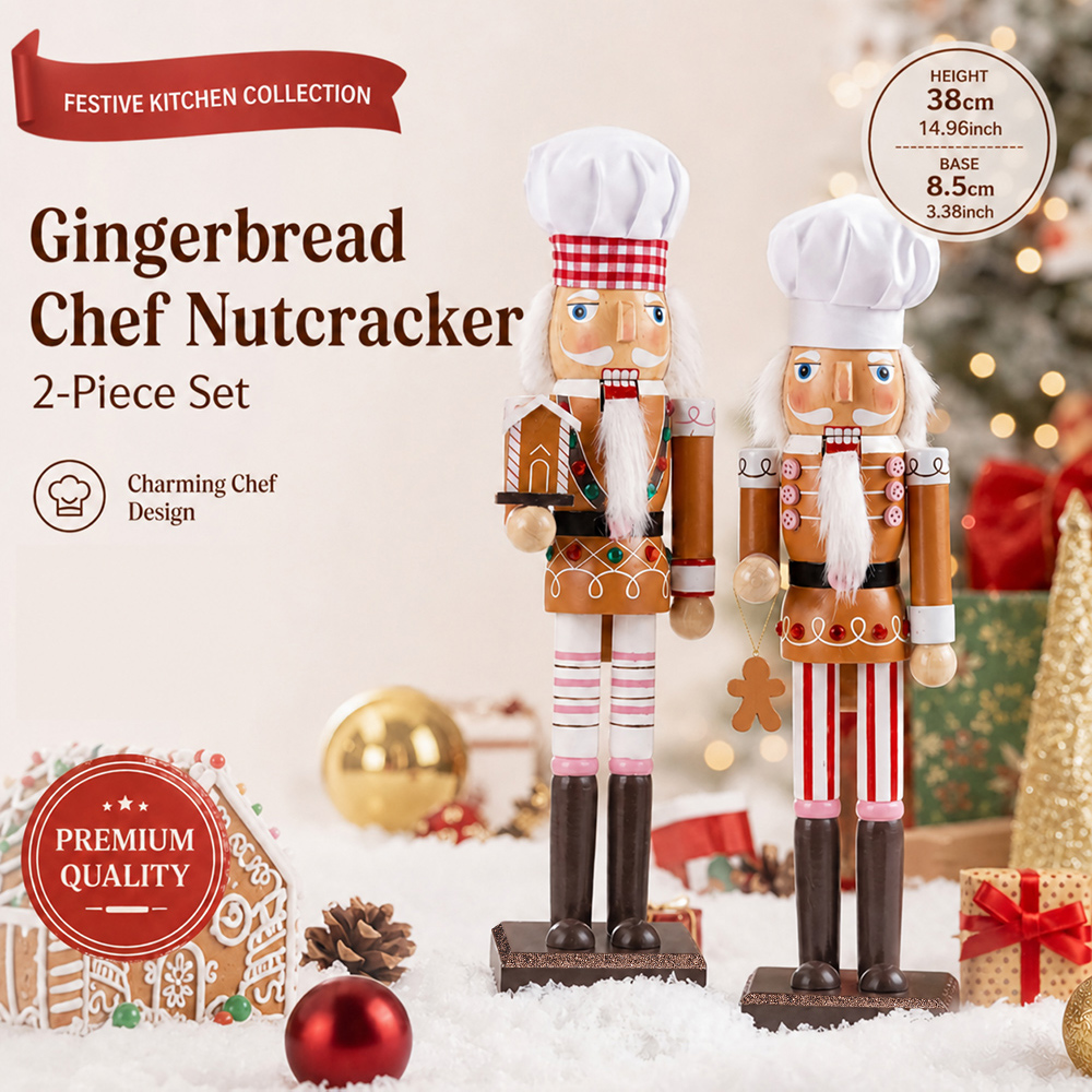 38CM Weihnachts-Nussknacker Ho – Nutcracker Figurine Bewertung und Preis