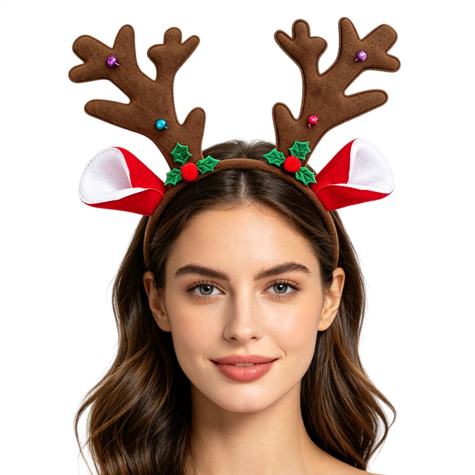 Weihnachts-Rehgeweih-Stirnband – Reindeer Antlers Headband Bewertung und Preis