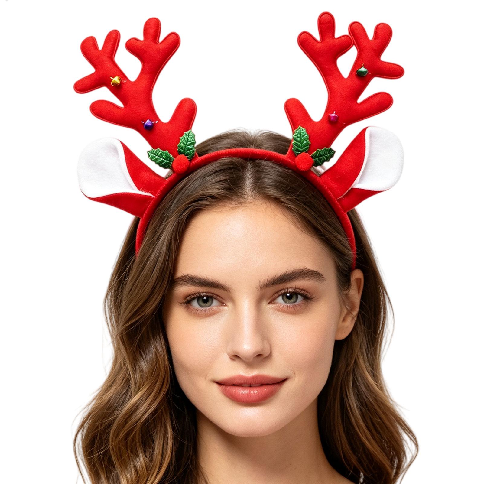 Weihnachts-Rehgeweih-Stirnband – Reindeer Antlers Headband Bewertung und Preis