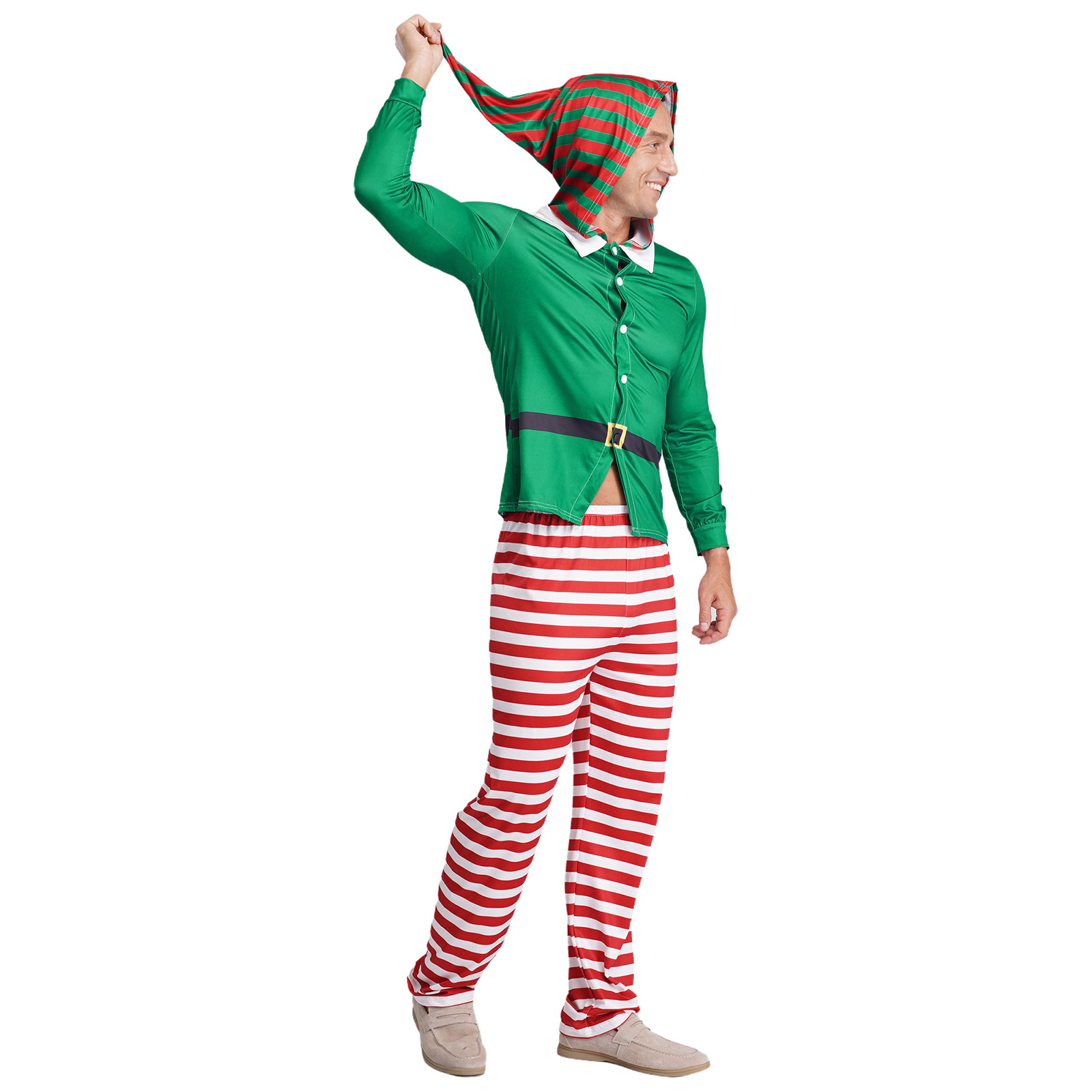 Männer Weihnachten Elf Cosplay – Elf Costume Christmas Bewertung und Preis